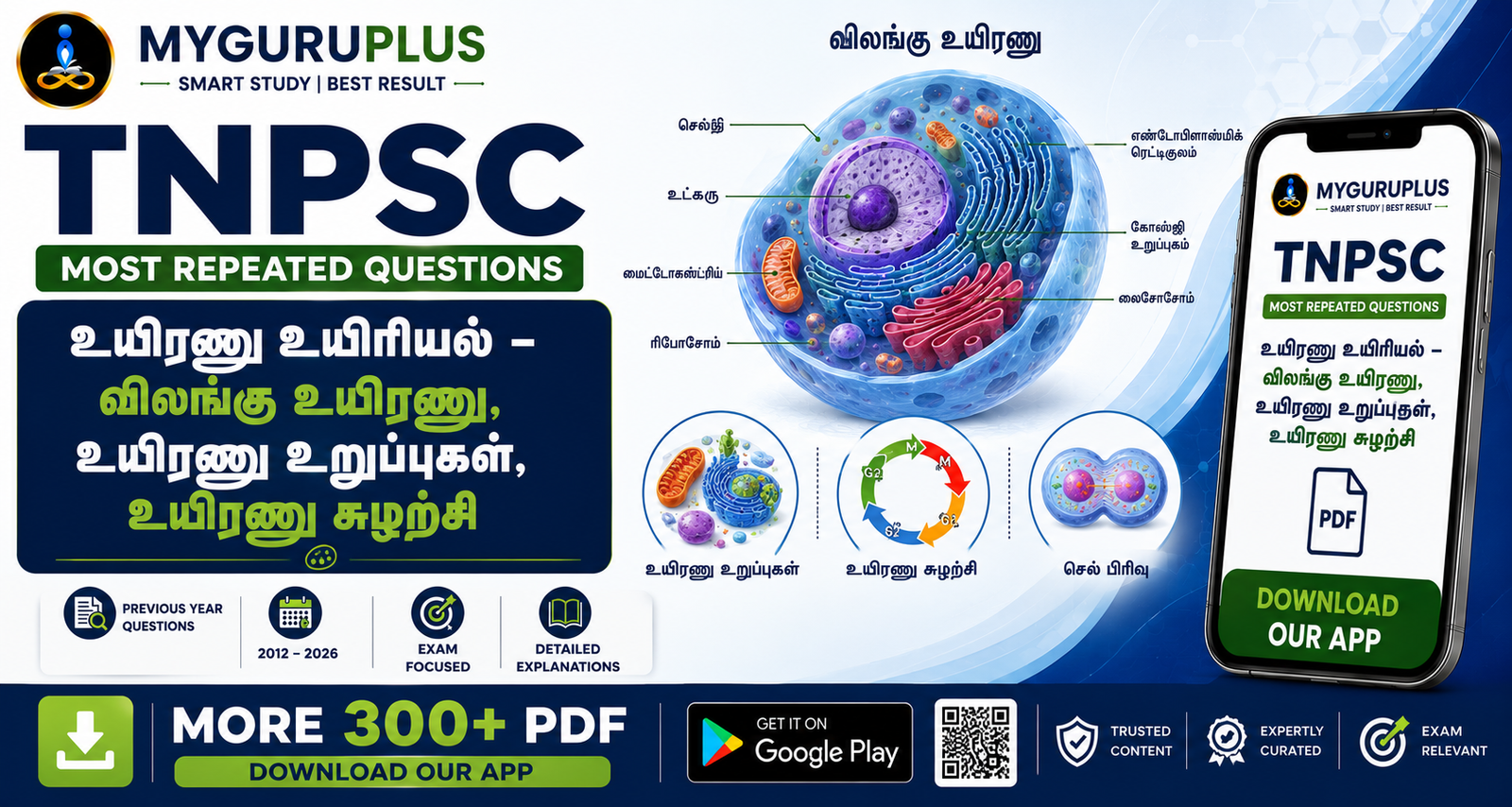TNPSC Animal Cell Study Banner