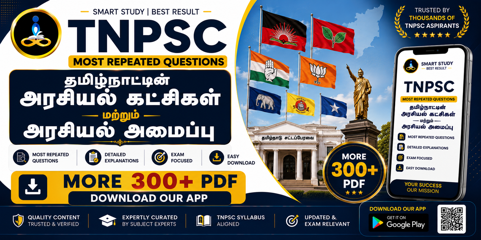 தமிழ்நாட்டின் அரசியல் கட்சிகள் மற்றும் அரசியல் அமைப்பு